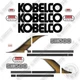 Fits Kobelco SK500LC-9E Decal Kit Excavator - 7YR OUTDOOR 3M VINYL!