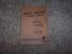 Caterpillar Cat DW20 Tractor 67C1- Factory Parts Catalog Manual