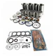 4M40 4M40D 4M40TD Engine Rebuild Kit For Mitsubishi 307B Excavator w/ Gasket