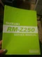 2004 - 2005 Suzuki RM-Z250 Service Manual 99500-42181-01E