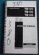 TAKEUCHI TB125 TB135 TB145 EXCAVATOR OPERATION & MAINTENANCE MANUAL BOOK