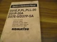 Komatsu D31E-20 Bulldozer Owner Operator & Maintenance Manual 42001-Up