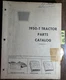 Oliver Cockshutt 1950-T Tractor Parts Catalog Manual 433 096 12/69