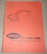 INSLEY H-875 EXCAVATOR SERVICE SHOP REPAIR WORKSHOP MANUAL
