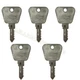 5x Replace For Kioti Tractor Ignition Key T2545-41151 LB1914,LK2554,LK30,LK3054