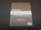 1999 Suzuki Grand & Vitara SQ416 SQ420 SQ625 Unit Repair Shop Service Manual