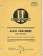 I&T SHOP SERVICE ALLIS-CHALMERS SHOP MANUAL FOR MODELS D-21, D-21 SERIES II, TWO
