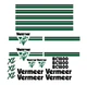 Vermeer BC1800 Brush Chipper Decal Kit for BC 1800