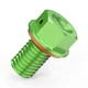 Magnetic Oil Drain Plug Bolt Aluminum For Kawasaki KX125 KX250 85-08 KX500 86-04