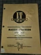 I&T MF-25 Massey Ferguson Shop Service Manual Model MF25 MF130