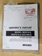 WOODS Model MD315-5 HD315-5 HD210R-5 Operator's Manual & Parts List  6/1995