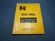 Hyster Service Manual C610A-C615A  C620A-C25A