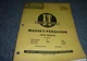 I&T Massey-Ferguson F40 Tractor Shop Service Repair Manual PN MF-11 xz