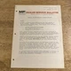 1979 Massey Ferguson MF 285 Tractors Starter Failures Dealer Service Bulletin