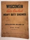 Wisconsin Model TR-10D Heavy-Duty Air-Cooled Engine Service Manual & Parts List