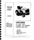 Craftsman  Lawn Tractor Operators Manual 917.255917