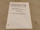 KIORITZ PARTS CATALOGUE ECHO CHAIN SAW MODELS CS-302, 451VL