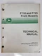 John Deere F710 and F725 Front Mowers Technical Manual TM1493