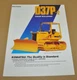 Komatsu D37P-2 Bulldozer Swamp Planierraupe Morraupe Brochure Prospekt EN