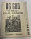 Gehl KS 600 In-Head Knife Grinder Owners Manual Form No. 901395 Catalog