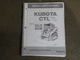 Kubota SVL75 SVL90 SVL 75 90 Track Skid Loader owners & maintenance manual