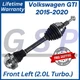 GSP OEM Front Left CV Axle For 2015-2020 Volkswagen GTI,  Lifetime Warranty...