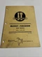 Massey-Ferguson I&T Shop Service Repair Shop Manual MF25-MF130