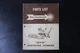 Cockshutt SP428 Harvester Combine Parts List Manual C-862K-5-61-5