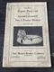 Massey Harris No. 5 Mounted Power Mower Parts List Catalog Book Shop Guide OEM