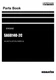 Komatsu SA6D140-2C Engine Parts Catalog Manual SN 40713-UP (For D355C-3)
