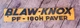 Antique Heavy Cast Iron Blaw-Knox PF-180H Paver Sign Embossed 27"