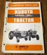 Kubota L225 L225DT Tractor Parts List Manual Catalog Book  07909-51050  Nov 1977