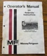 Massey Ferguson MF 520 Wheeled Tandem Disc Harrow Operators Owner Manual 1979