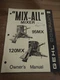 Gehl Mix-all Mixer 95mx 120mx Operators Manual 620204