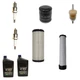 Filter Tune-Up Kit w/10W-30 Oil & Spark Plugs BPR4ES Fits Kawasaki FX751V FX801V