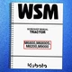 KUBOTA M6800 M6800S M8200 M9000 WORKSHOP MANUAL BOUND - ROBUST FRONT & BACK