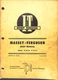 Massey Ferguson MF1100 MF1130 Shop Manual MF-24 T&T Technical Publications