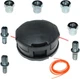 Trimmer Head for Tanaka Hitachi Metabo TBC-210 TBC-225 TBC-230 TBC-240 TBC-245 T