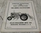 Allis Chalmers TM-211 100 Series Cultivators Manual