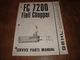 Gehl FC 7200 Flail Chopper Service Parts Manual No. 902378