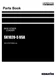 Komatsu SK1020-5 USA Skid Steer Loader Parts Catalog Manual SN 37CF00004-Up