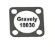 GRAVELY AXLE HOUSING GASKET 18030 800/8000/G SERIES RIDER USA Made