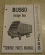 Gehl BU960 Bu 960  Forage Box Parts Catalog Manual