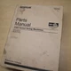 CAT Caterpillar 330C Forest Swing Machine Parts Manual Catalog Book crawler list