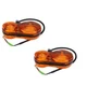 2X Hazard Lamp K2871-62620 Fits Kubota BX2660D BX2670 BX2680 BX2380 BX23S BX24D