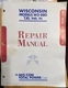 WISCONSIN Model W2-880 TJD THD TH ENGINE Repair Shop Service Manual guide book