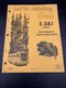 1979 Onan 3.OAJ Series R.V. Electric Generating Sets Parts Catalog
