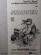 Snapper 1650 1650A Riding Lawn Garden Tractor & Mower Deck Owners Manual 1979