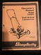 Simplicity 1322PS Walk Behind Lawnmower Operators/Owners Manual 
