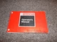 1999 Kenworth C500 C500B K100 T2000 T300 T600 T800 W900 Owner Operator Manual
